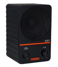 Fostex 6301NE 4" Active Studio Monitor Electronically Balanced/Unbalanced Inputs