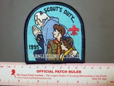Boy Scout Orange Council Council Patch CP 7698Z