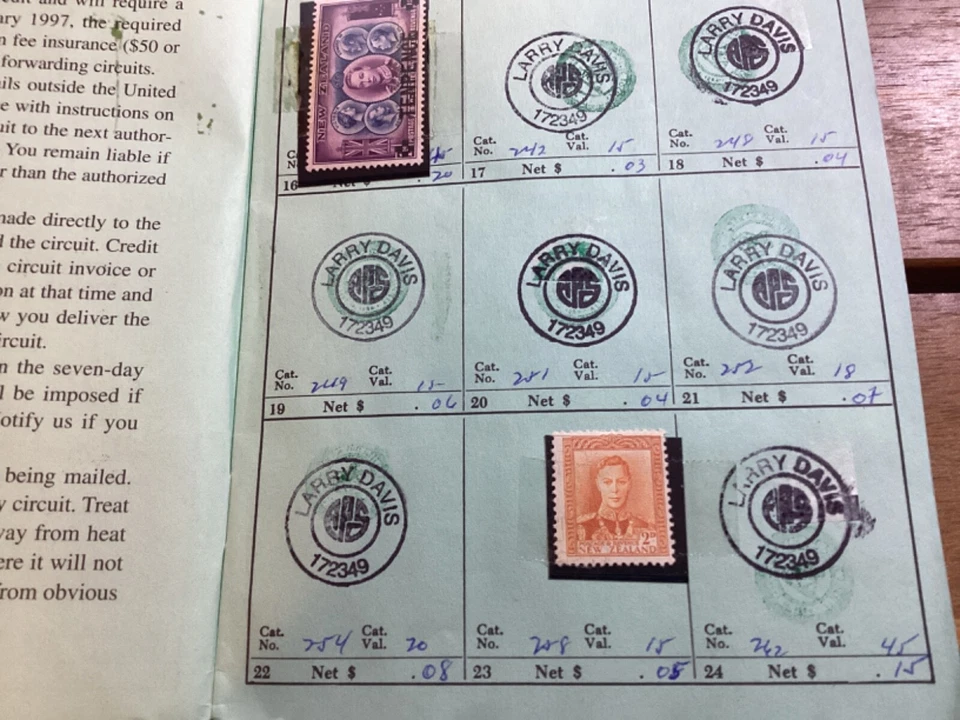 ICOLLECTZONE BOX LOTS & COLLECTIONS- New Zeal APS Sales Book 1984 CV (A000-27) - Image 3 of 4