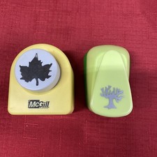 McGill  Marvy Uchida Maple Leaf  Oak Tree Paper Punch