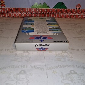 TOP GUN THE SECOND MISSION NINTENDO NES PAL A ITALIANA MATTEL CIB