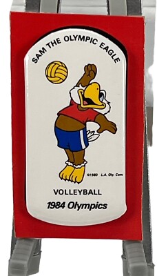 Pin's revers collector baseball Sam l'aigle Jeux olympiques de Los