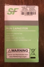 New SF Run Capacitor 25MFD, 440VAC, SFCAP25440R,  SHIPS FOR FREE!!