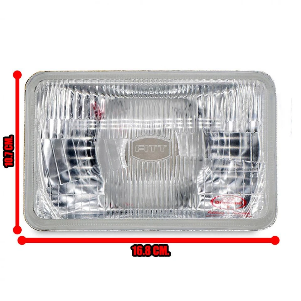 Bombilla reflectora H4 de 4 piezas para Toyota Land Cruiser FZJ80 HDJ80 1991-97 Foto 2 de 4