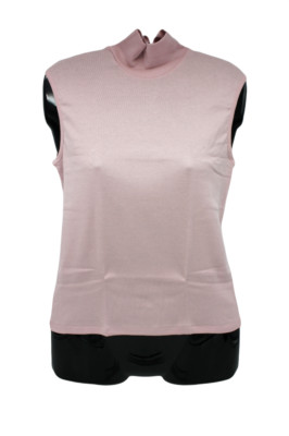 Damen ärmelloses Shirt, warmer Stehkragen Baumwolle SPINNE, Skin cod.074523