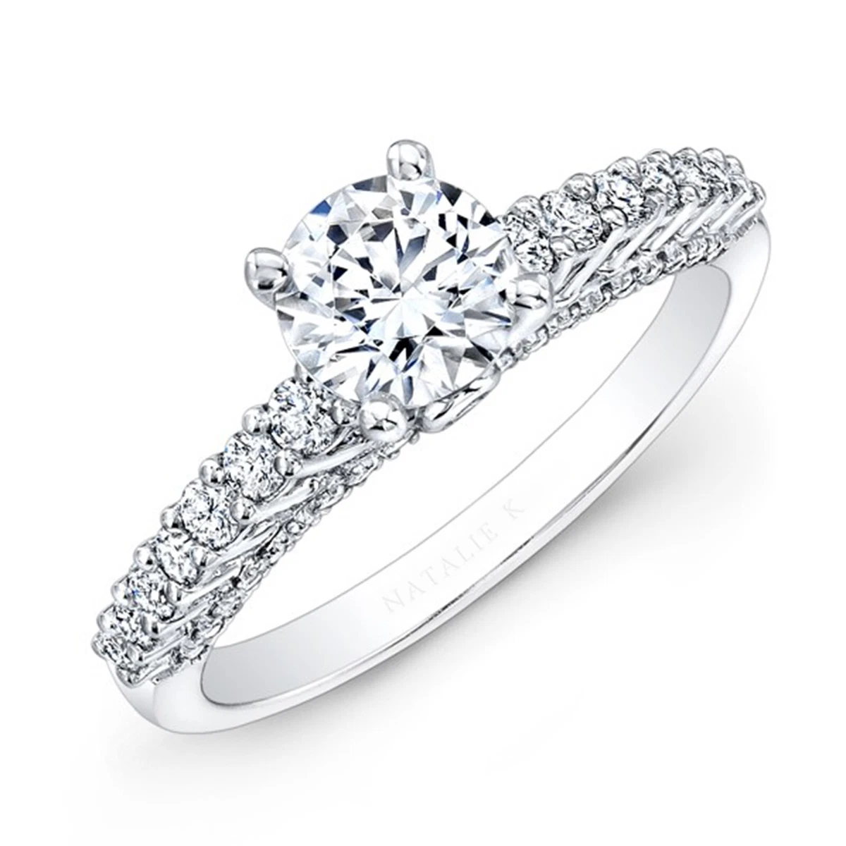 Simulated diamond on sale wedding rings