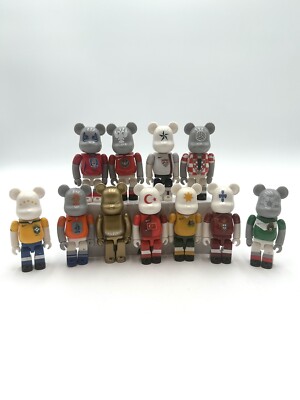 Nike Medicom 100% 2006 Fifa World Cup Bearbrick Full Set Brand New