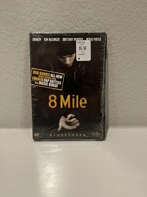 8 Mile (DVD, 2003, Widescreen; Uncensored Materials, Eminem) Brand