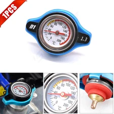 1.3 Bar Thermostatic Radiator Cap Cover Small Head With Water Temperature Gauges