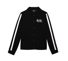Women's Gas And Oil Sleeve Stripe Jacket - 97430-22vw