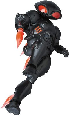 Medicom Aquaman Movie: Black Manta Mafex Action Figure, Multicolor