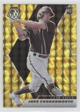 2021 Panini Mosaic Rookie Reactive Yellow Prizm Jake Cronenworth #250 0l3d