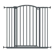 Summer Infant Extra Tall Decor Safety Pet and Baby Gate 28 - 38.25 Wide - Gray