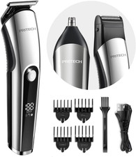 Beard Trimmer for Men, 3 in 1 Hair Clippers for Men Kit, Nose,Ear,Micro Electri