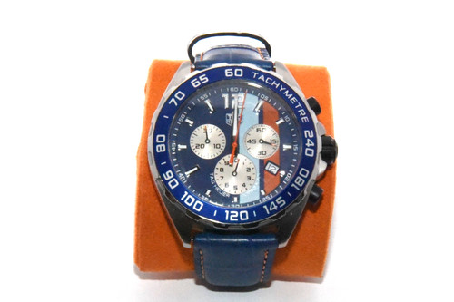 TAG Heuer Formula 1 Gulf Special Edition CAZ101N Box