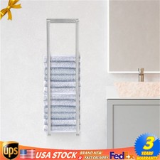 Towel Rack for Bathroom, Towel Storage Wall Mounted Bath Towel Holder