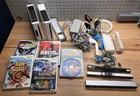 Nintendo Wii Lot Of 2 Consoles, Games, Attachments For Sports, Balance, + Cords!