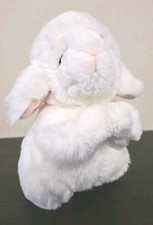 Russ Berrie Baby Faith Lamb Plush White 7" Stuffed Praying Super Soft Felt Eyes