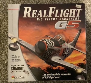 RealFlight G5 w/ Interlink Controller RC Remote Control Flight Simulator