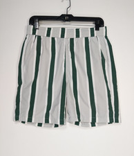 Original Use Size S Striped Pocket Drawstring 6" Inseam Swim Trunk Shorts