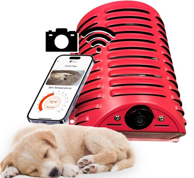 #ad #ad 400 Watt Hound Heater with Wifi Control and Camera $105.00