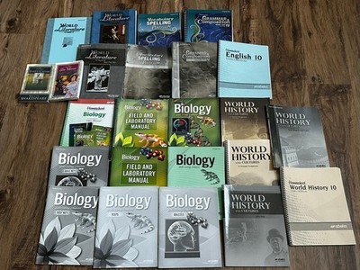 Abeka 10th Grade Curriculum  Teacher Keys and Textbooks