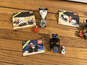 Lego Vintage Classic Space Lot:  6813, 6809, 6831, 6870, and 6828