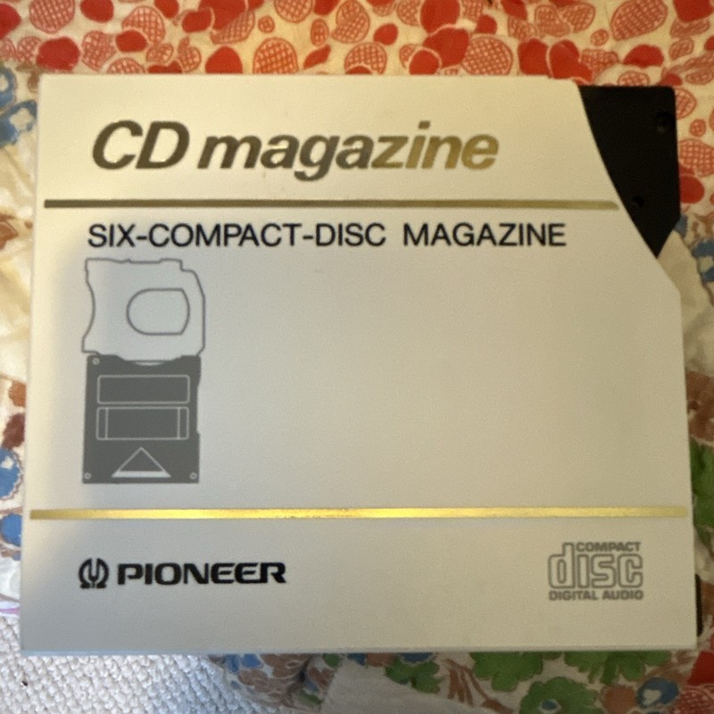 Pioneer CD Magazine Cartridge 6-Disc CD Changer Universal Fit