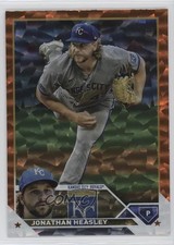 2023 Topps Series 2 Orange Foil 5/299 Jonathan Heasley #346 0vt8