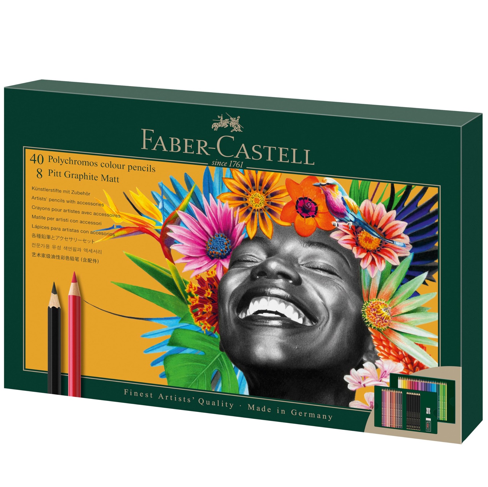 And Pitt Graphite Matte Gift Set, 50 Piece Sketch...