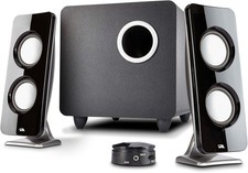 Cyber Acoustics CA-3610 2.1 Multimedia Speakers Subwoofer System
