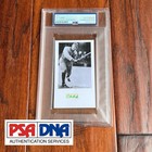 TY COBB Autograph Cut Signature Small Baseball Card Signed * PSA/DNA