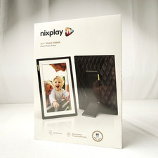 Nixplay 10.1 Smart Digital Photo Frame WiFi Touch Screen W10P Black NEW SEALED