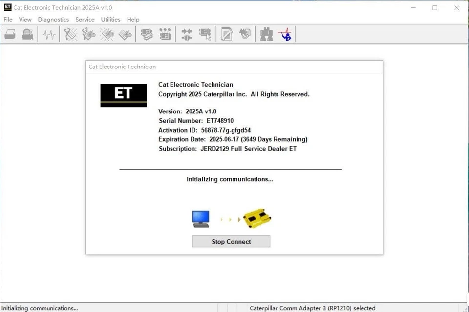 Диагностический CAT ET2025B | OFF - НА ШОССЕ - Изображение 2 из 2