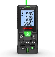 Laser Measure Device,LASELION 229ft Digital Laser Tape Measure High Accuracy,Are