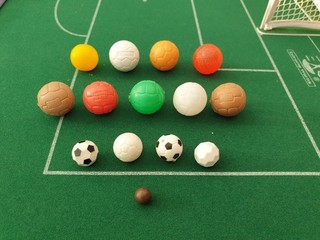 non Subbuteo Balls