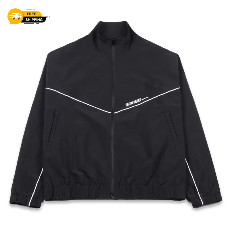 Jinx Team Black Windbreaker Jacket Unisex Y2K Streetwear Sports Coat Activewear
Opens in a new windo