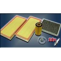 Filtersatz Wartungskit Inspektion M Vw Touareg I 6,0 W12 4Motion 450PS