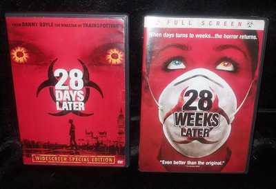 28 Days Later ( Widescreen Special Edition) And 28 Weeks Later (Full Screen) Lot