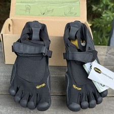 Vibram FiveFingers KSO W148 Womens 38 US 7.5-8 Black Barefoot Shoes New