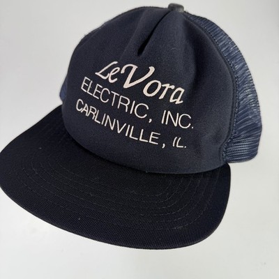 New Era Trucker Cap PRO DESIGN Herren Snapback Navy Blue Le Vora Electric