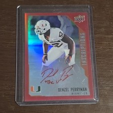 2015 Upper Deck Inscriptions Red Denzel Perryman