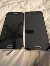 Samsung Galaxy Smartphone Lot of 2 AS-IS Parts/Repair Storage Unit Find