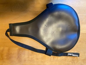 ThinLine Seat Saver, dark brown, all purpose/dressage - for high cantle