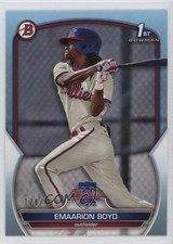 2023 Bowman Prospects Sky Blue 174/499 Emaarion Boyd #BP-128 0w27