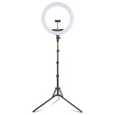 18 Inch RGB LED Ring Light, Tripod, Phone Holder Wireless Remote