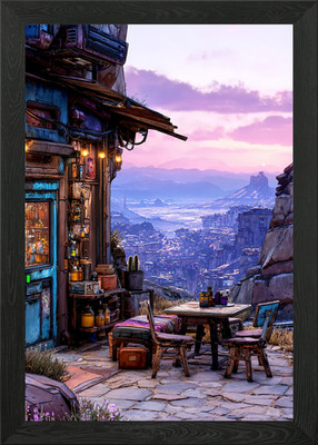 The Last Table Framed Wall Art Poster Canvas Print Picture