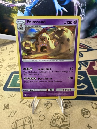 Palossand Holo SM Burning Shadows Pokemon 62/147 Sun & Moon