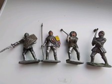 Set Of Four LONE STAR Medieval Figures 1960s