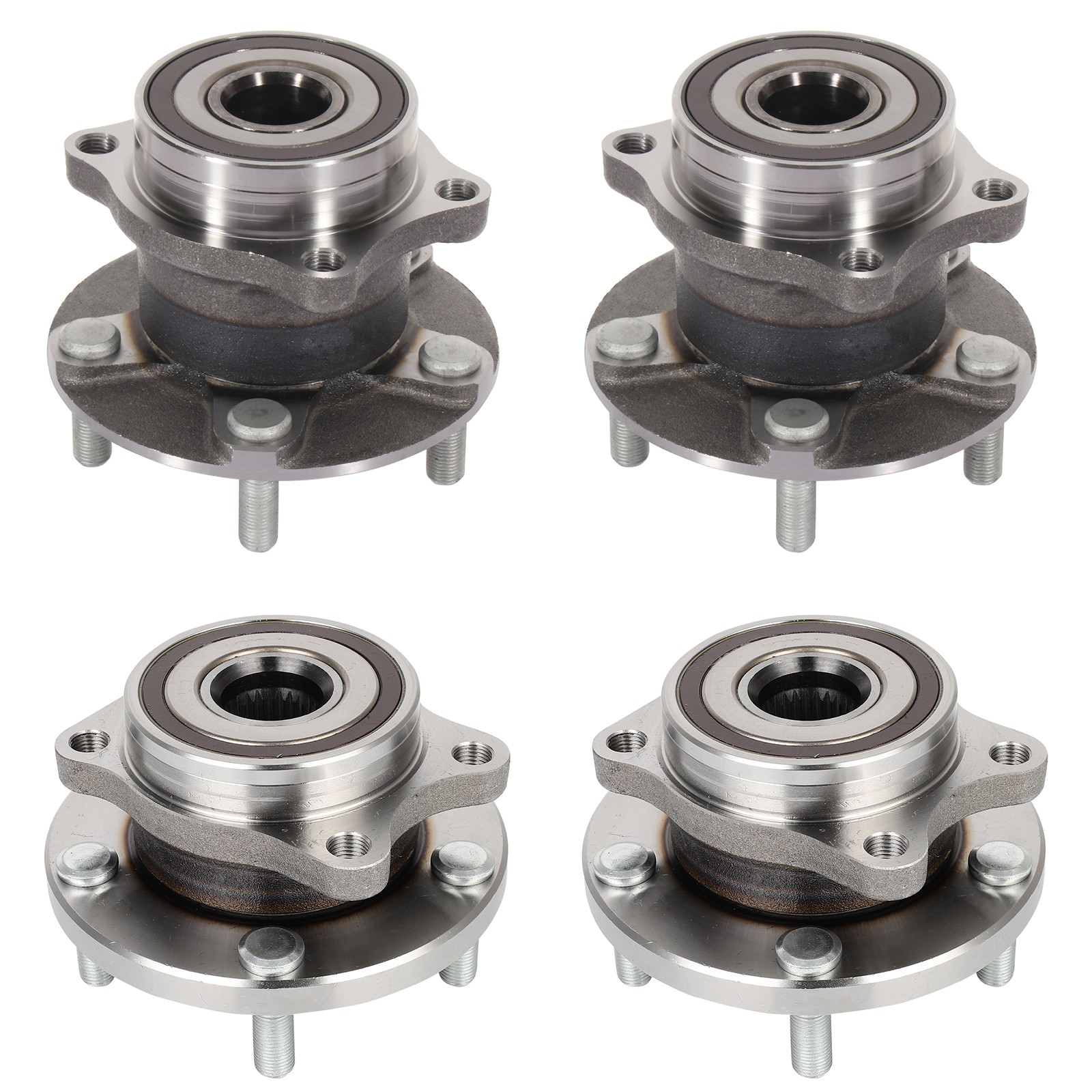 4pcs Wheel Hub Bearings Front Rear AWD For Subaru Legacy Outback 2015-2020